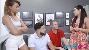 Mina Moon & Destiny Cruz - Secret Underwear Exchange