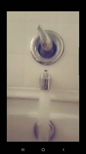 Cumming with water 🖤