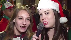 Hot Reporter Having Fun With Hot Girls