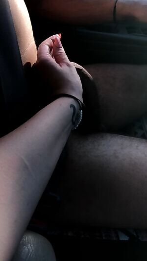 Teasing his head while he drives.. I love the way he squirms 🥵🤤