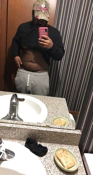 Last thing she saw before I jumped in her throat.