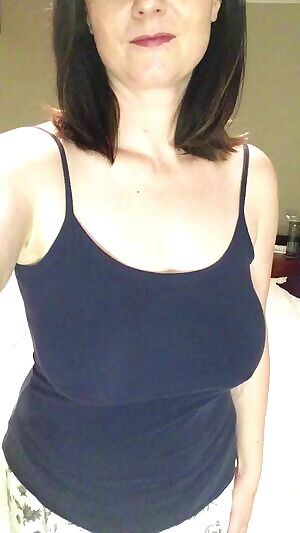 Just hanging out in my pj’s playing with my tits. Wyd?