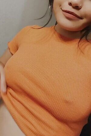 Didn’t wear a bra today, so here’s for the boys who were staring at my hard nipples 😘