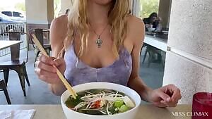 What would you do if you saw this at the table next to you?