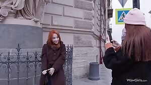 Guy bumps into girls taking Instagram pics, gets luckiest outcome