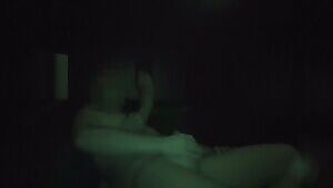 Getting groped and quick handjob from stranger through Glory-Hole in an adult cinema. After masturbating quite a while it only took seconds for me to cum when he touches my dick, but he keeps on playing with it. Sorry for bad visability of cumshot, it is really dark in there.