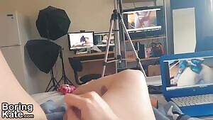 I love watching porn when I'm all locked up <3