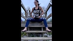 I was definitely a very bad girl outside last weekend...