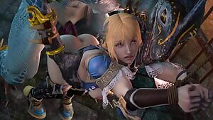 Sophitia x Lizardman