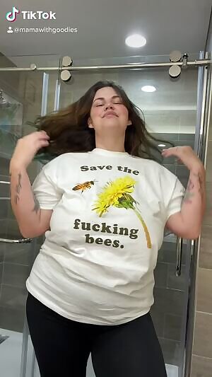 My tummy jiggles a lot