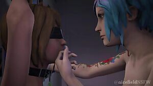 Max and Chloe BDSM kiss WIP