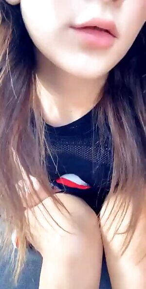 Showing off perfect pussy from behind