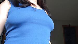 Playing With My Hard, Hard Nipples