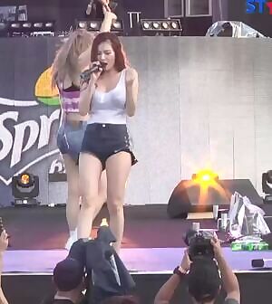 Hyuna - bending over