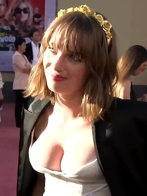 Maya Hawke's massive tits
