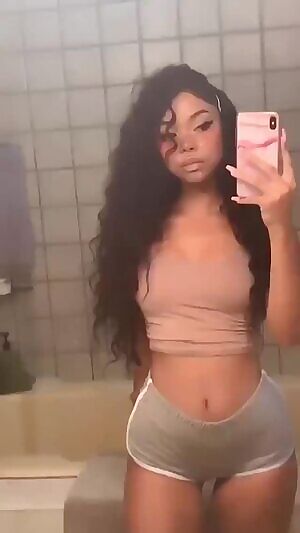 Peered in at my neighbor's house and saw her walking around. I couldn't help myself... Now I'm peering through her eyes! Her curves are... *my* curves are unbelievable! I think I'm gonna have fun in this one ;)