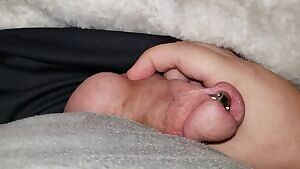 Short video of my meatotomy with 13mm plug inserted.