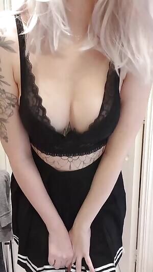 Would you want to feel how soft my bum is?