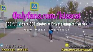 Russian Slutty Emo Babe to Sloppy Blowjob & Fucks