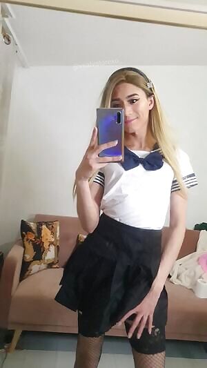 My little secret up my skirt