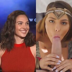 Gal behind the scenes