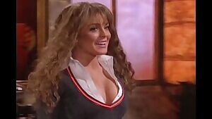 Lindsey Lohan dressed as Hermione