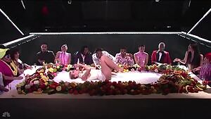 Katy Perry prepares to be gang banged