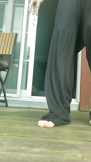 A bit of a twist on typical whipping it out