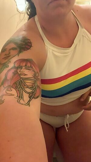 About to hop into the hot tub. My first titty drop! I tried to dance a little for you. OC