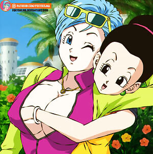 Bulma and Chichi 💚❤️💙💜