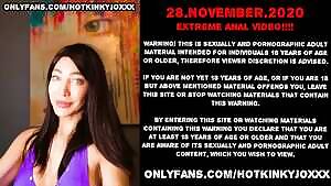 Big tits Hotkinkyjo extreme anal dildo fucking & prolapse - hotkinkyjoxxx at onlyfans