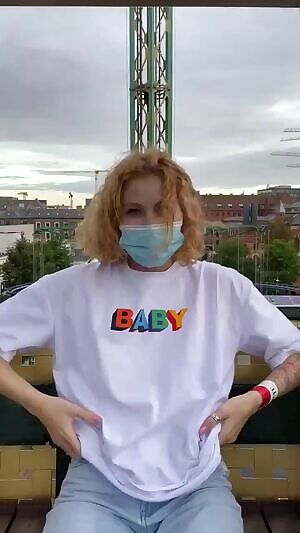 Amusement ride surprise