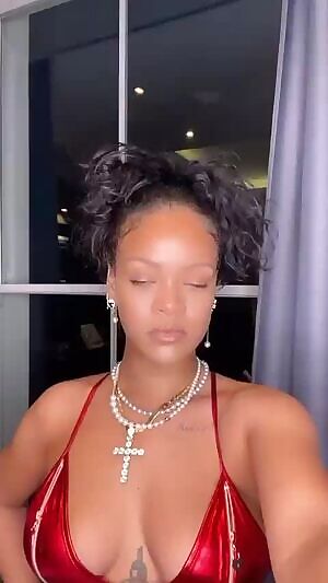 Rihanna being a tease