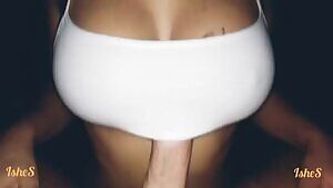 Titty reveal while doing her thing for my Subreddit :D