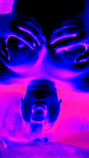 Fucking my face last night nice and slow. He was hesitant i insisted that he try