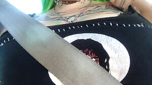 In the drive thru waiting for tacos 🌮